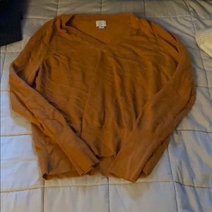 Mustard colored a new day top